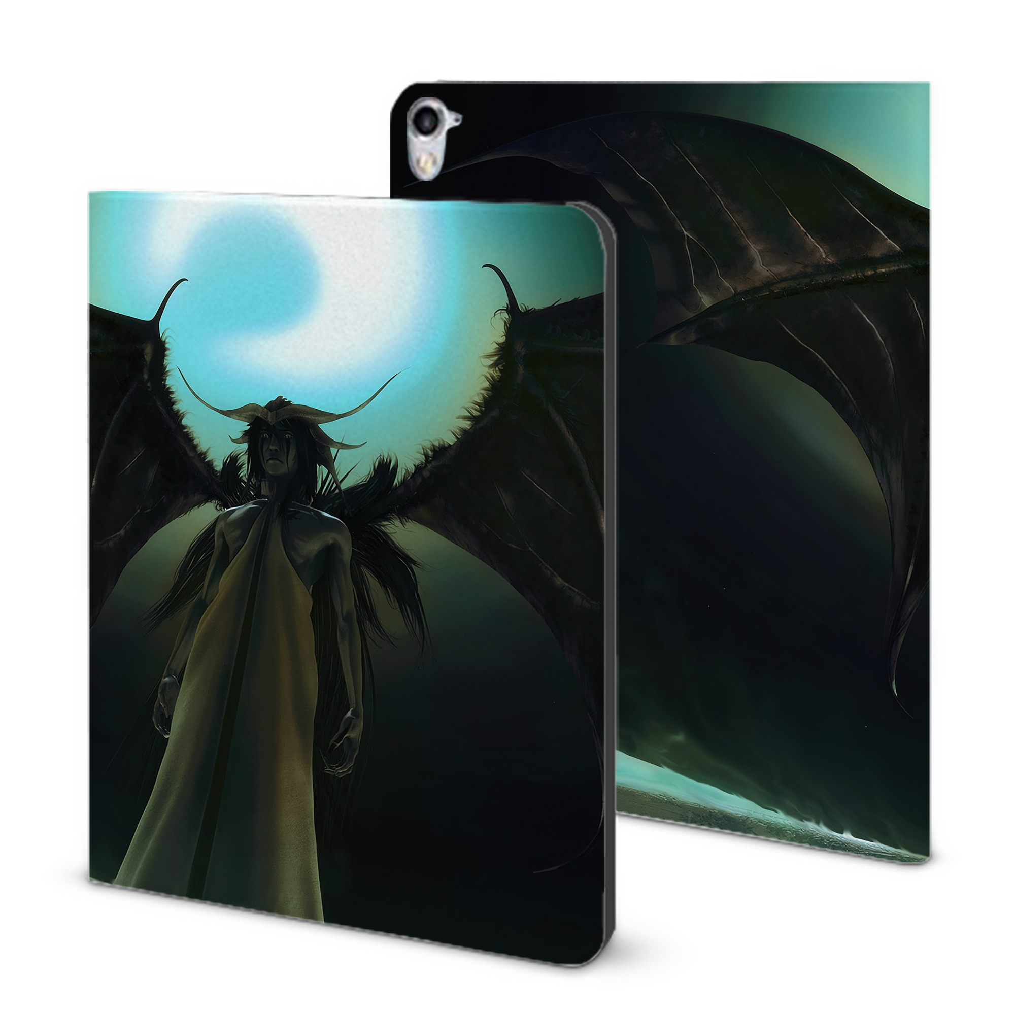 （画像用） ブリーチ BLEACH IPad ケース ブック型 PUレザー TPU 耐衝撃 軽量 薄型 ペン収納なし 全面保護 IPad 各モデル対応